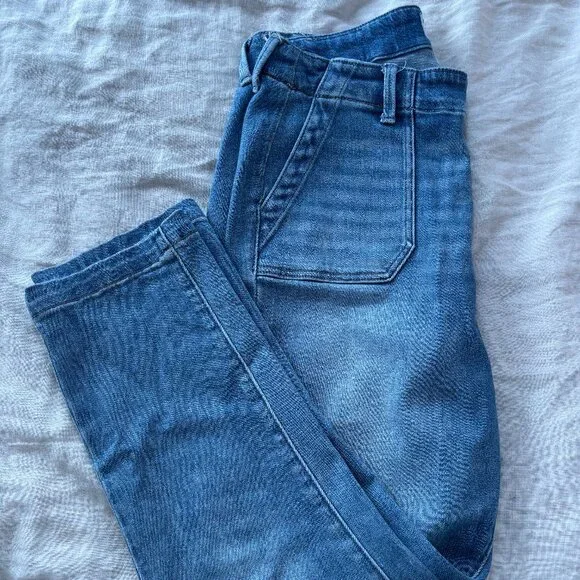 PAIGE Mayslie Straight Leg Ankle Jeans - Picture 2 of 12